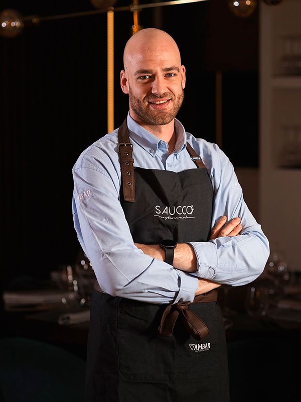 Daniel Perez jefe de sala Saucco Restaurante Zaragoza